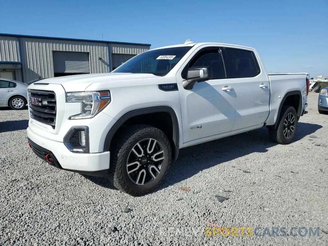 1 Photograph of a damaged car 3GTP9EED9MG276224 GMC SIERRA 2021