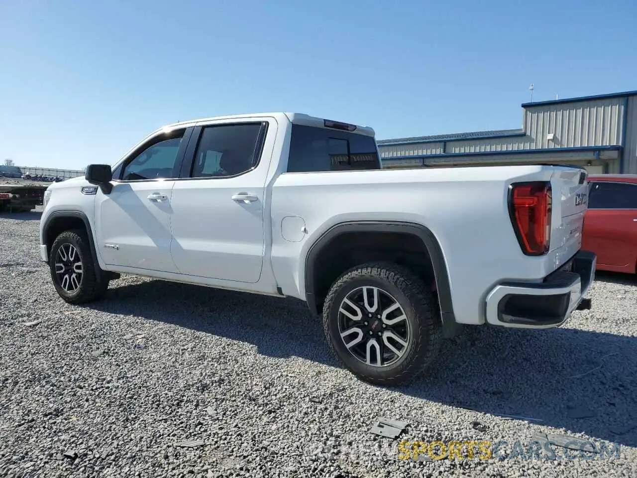 2 Photograph of a damaged car 3GTP9EED9MG276224 GMC SIERRA 2021