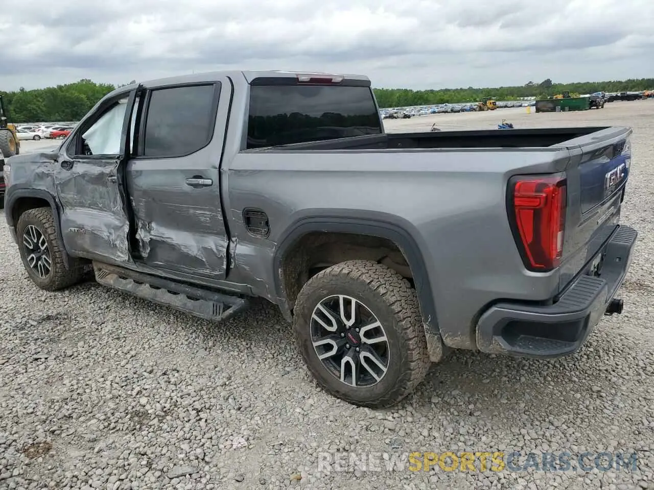 2 Photograph of a damaged car 3GTP9EEL2MG416721 GMC SIERRA 2021