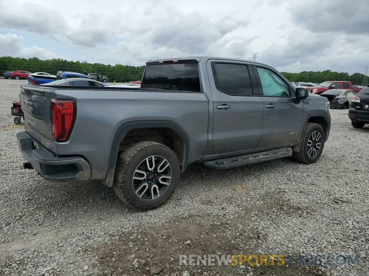 3 Photograph of a damaged car 3GTP9EEL2MG416721 GMC SIERRA 2021