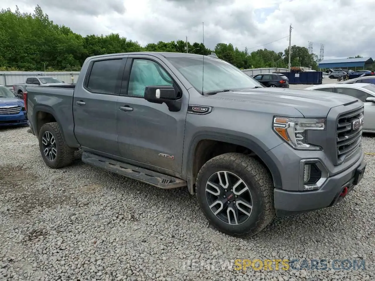 4 Photograph of a damaged car 3GTP9EEL2MG416721 GMC SIERRA 2021
