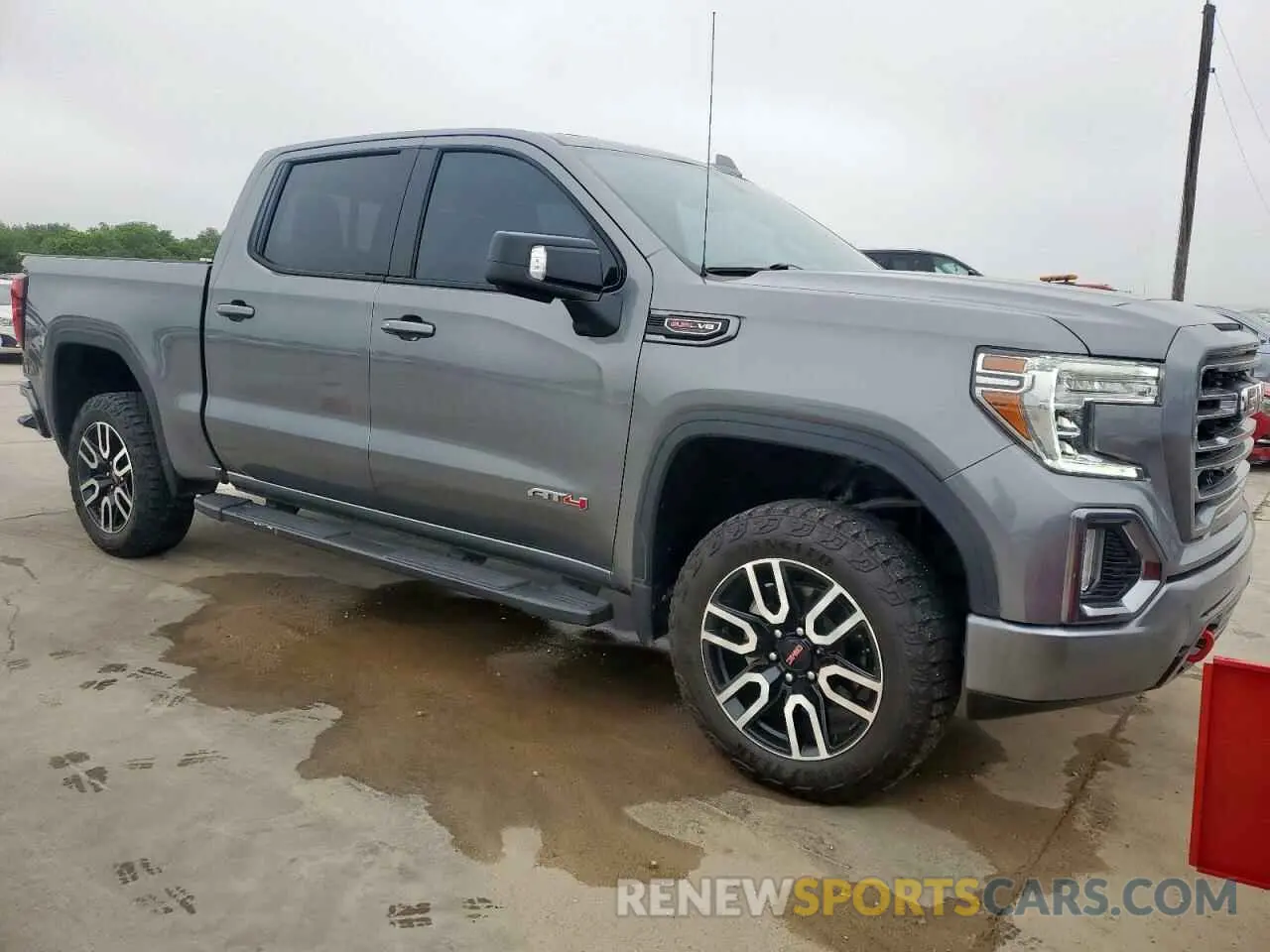 4 Photograph of a damaged car 3GTP9EEL3MG379016 GMC SIERRA 2021