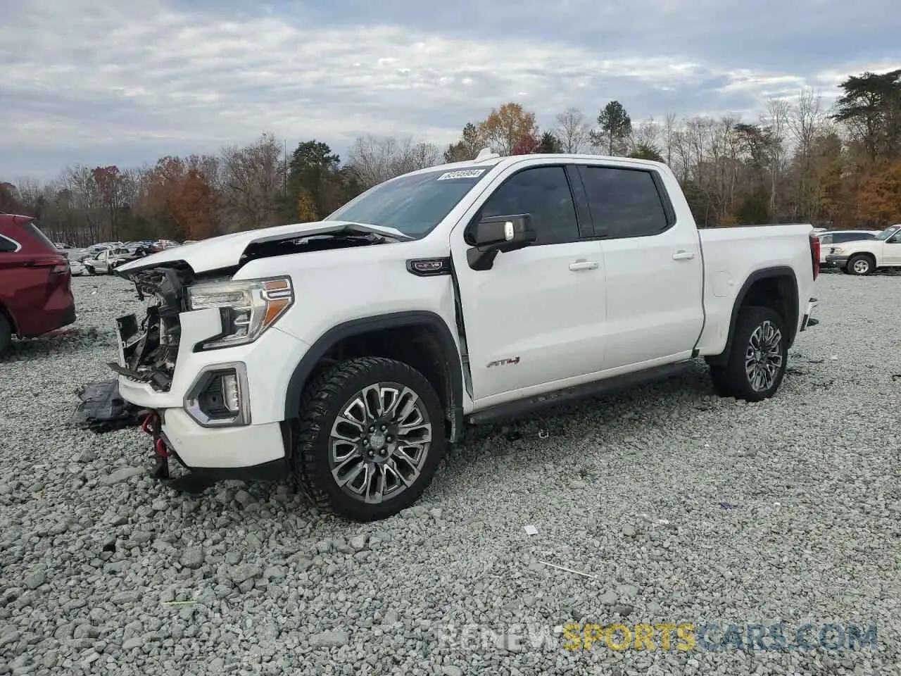 1 Photograph of a damaged car 3GTP9EEL5MG241901 GMC SIERRA 2021