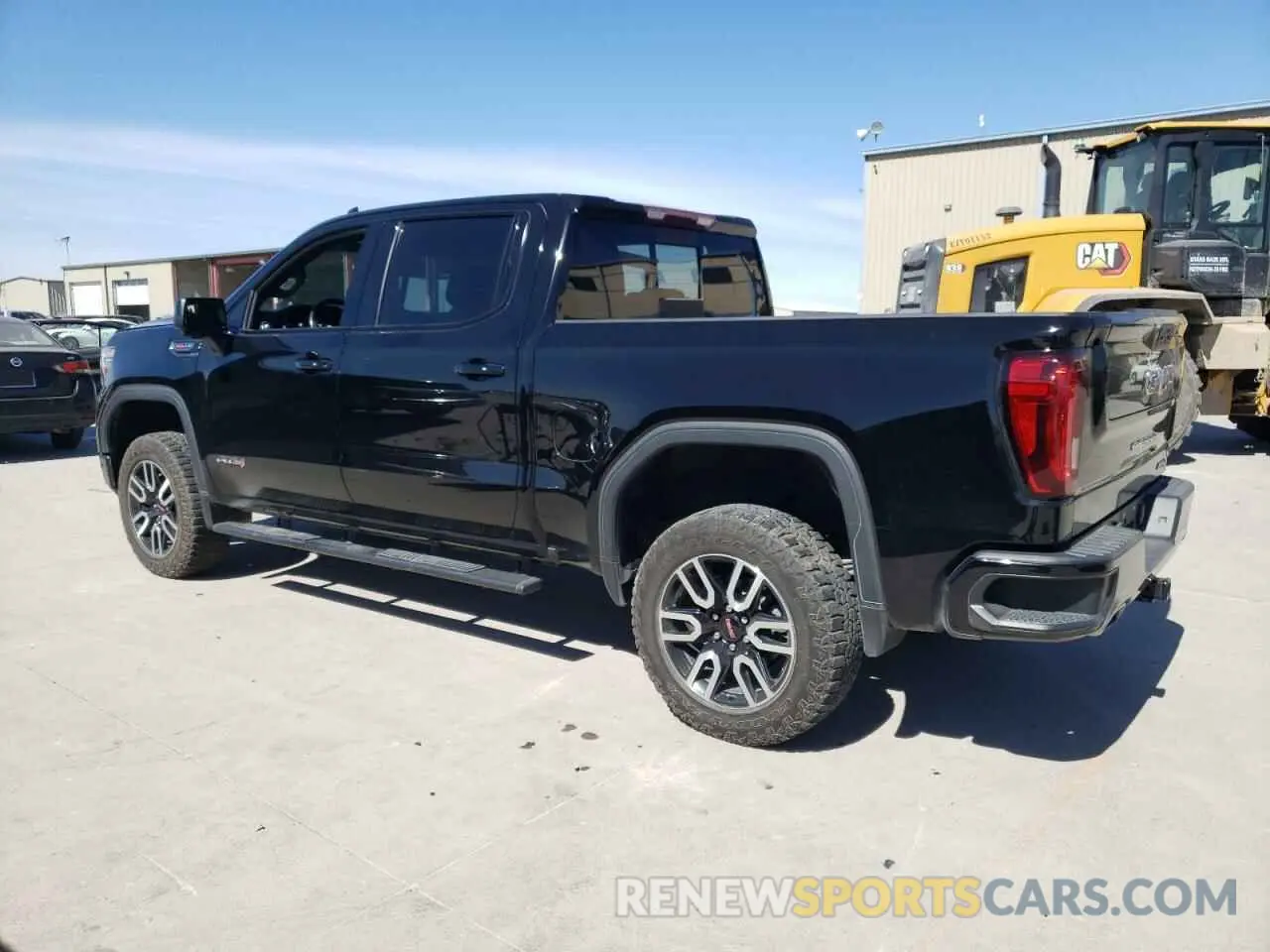 2 Photograph of a damaged car 3GTP9EEL6MG381584 GMC SIERRA 2021