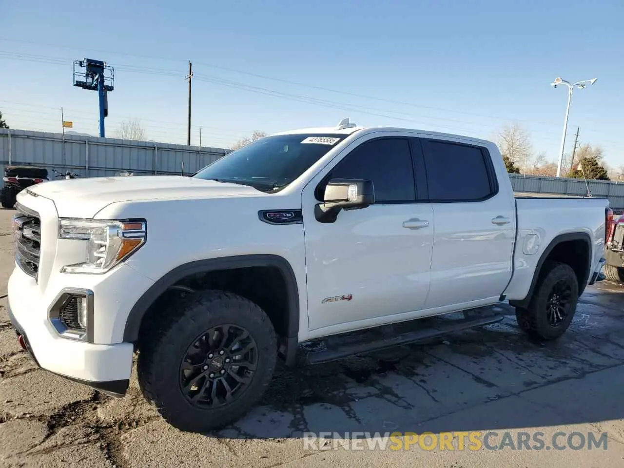 1 Photograph of a damaged car 3GTP9EEL8MG192032 GMC SIERRA 2021
