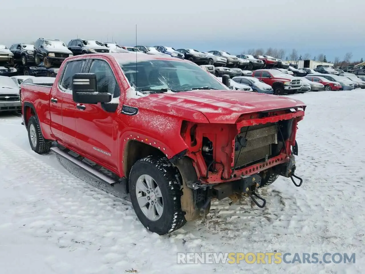 4 Photograph of a damaged car 3GTU9AEF3MG105353 GMC SIERRA 2021