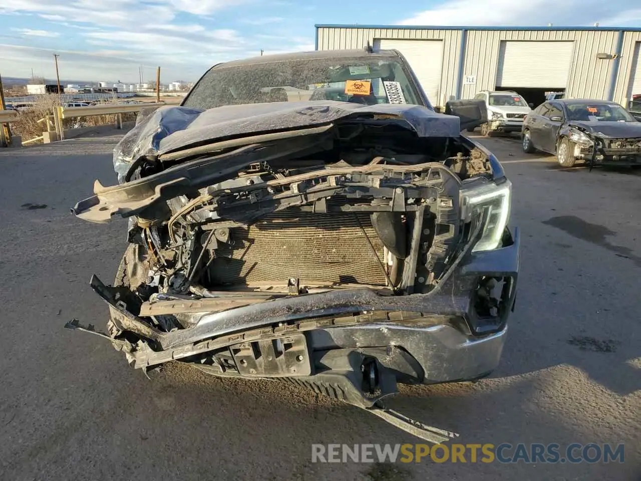 5 Photograph of a damaged car 3GTU9AEFXMG313696 GMC SIERRA 2021