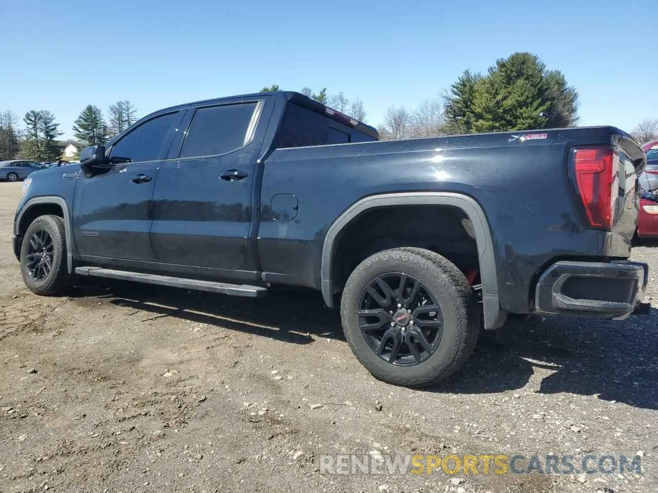 2 Photograph of a damaged car 3GTU9CED0MG199038 GMC SIERRA 2021
