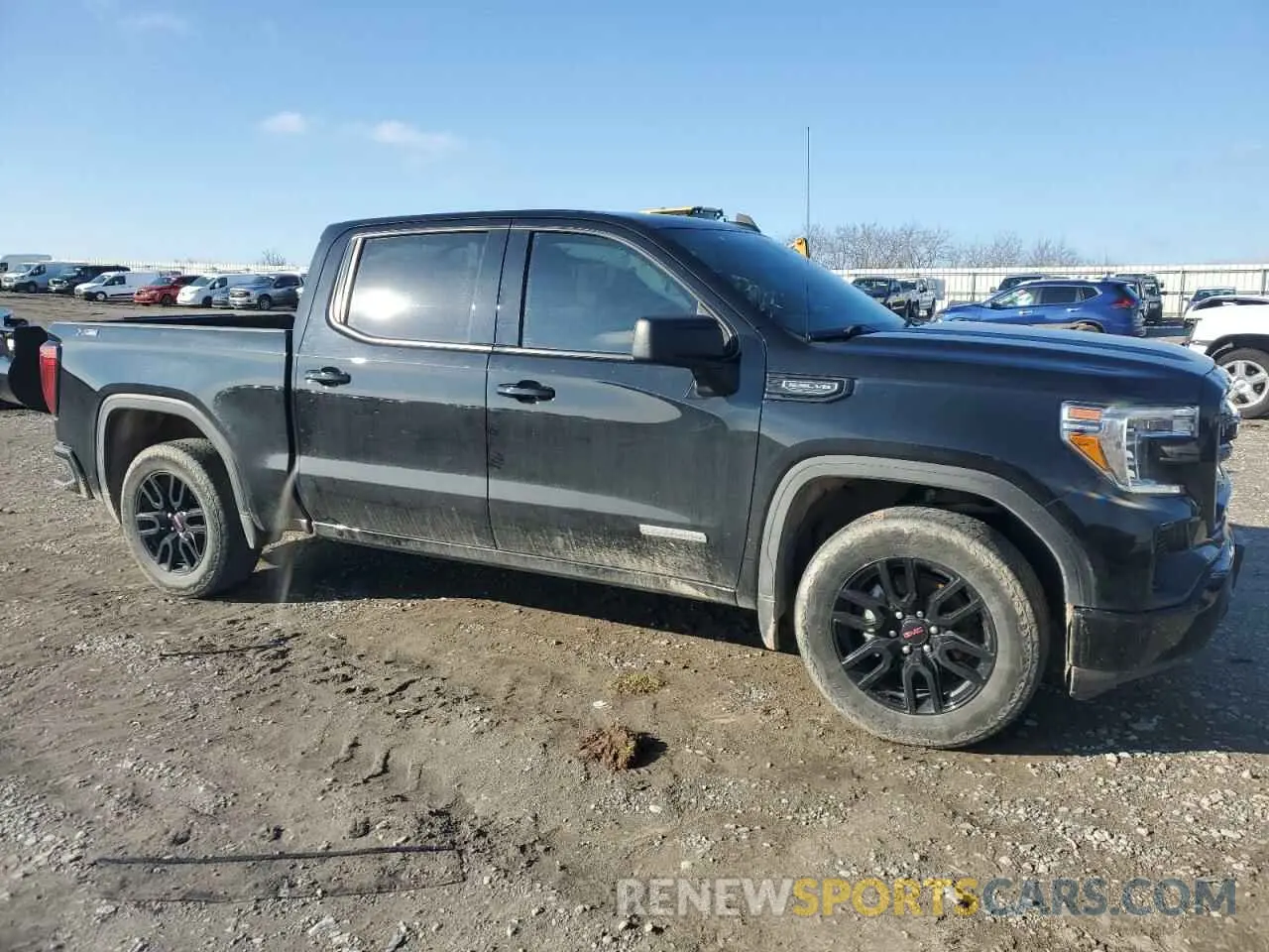 4 Photograph of a damaged car 3GTU9CED3MG439893 GMC SIERRA 2021