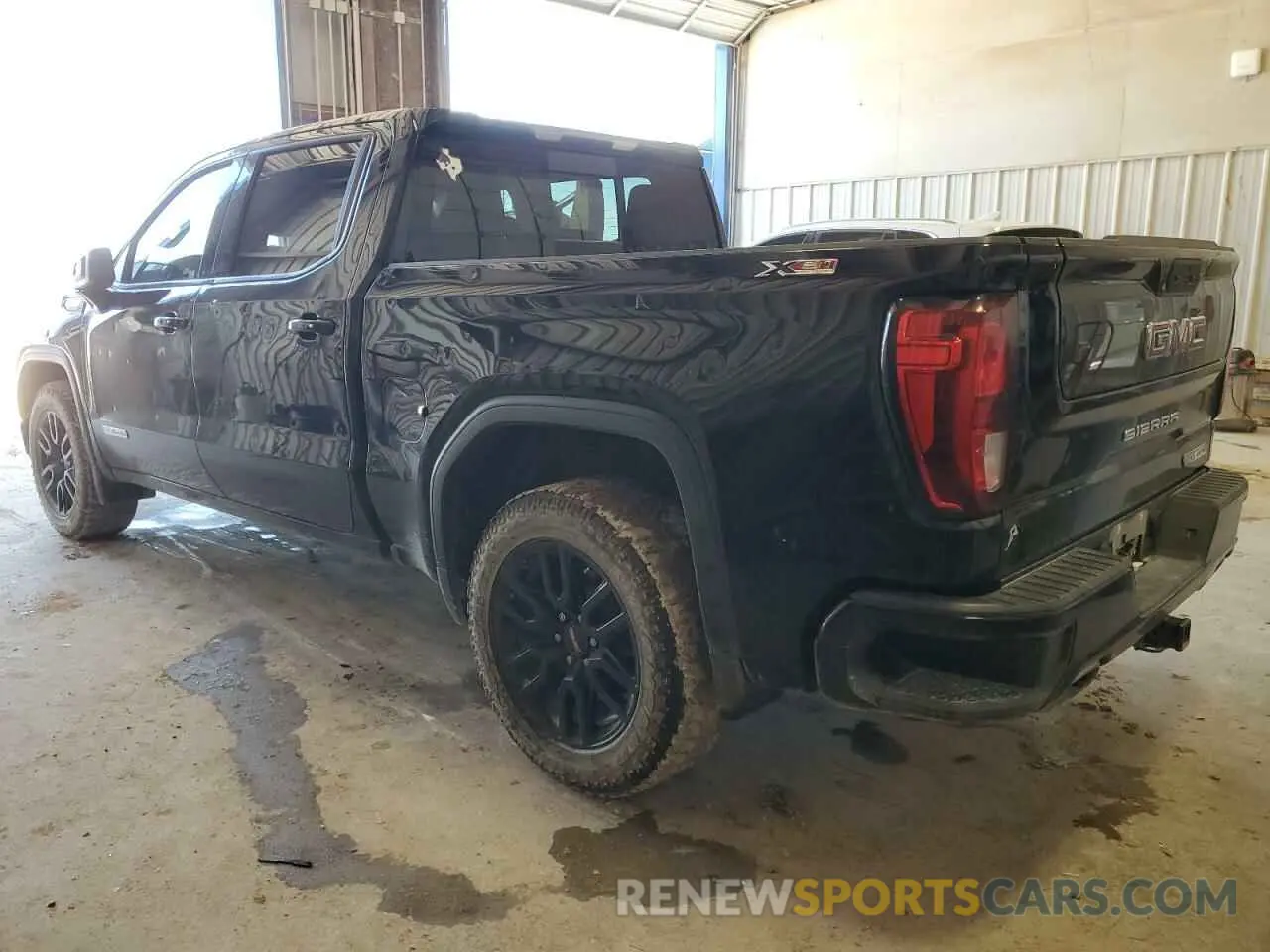 2 Photograph of a damaged car 3GTU9CED5MG215007 GMC SIERRA 2021