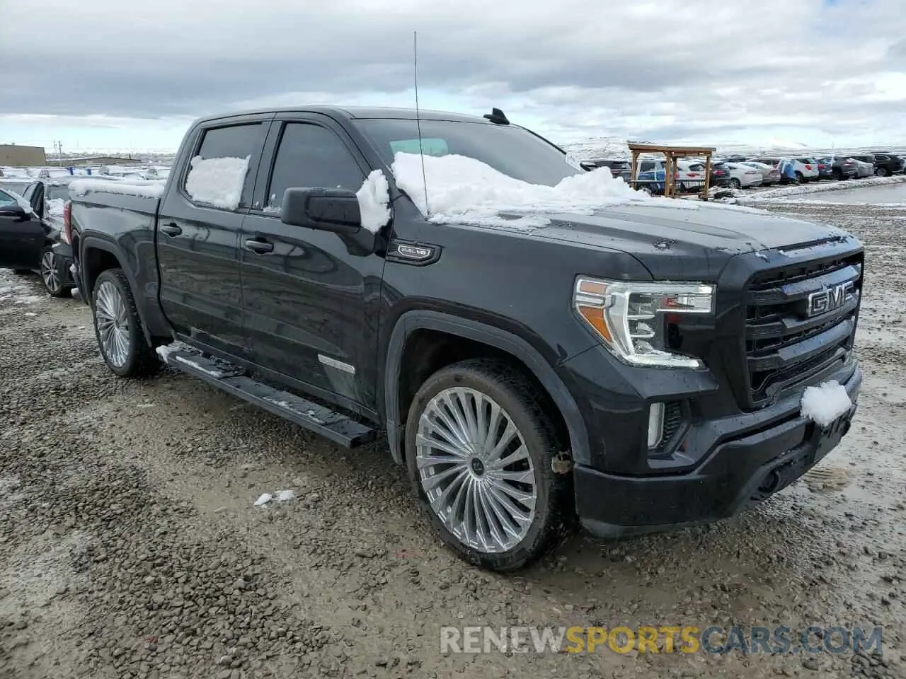 4 Photograph of a damaged car 3GTU9CED6MG480163 GMC SIERRA 2021