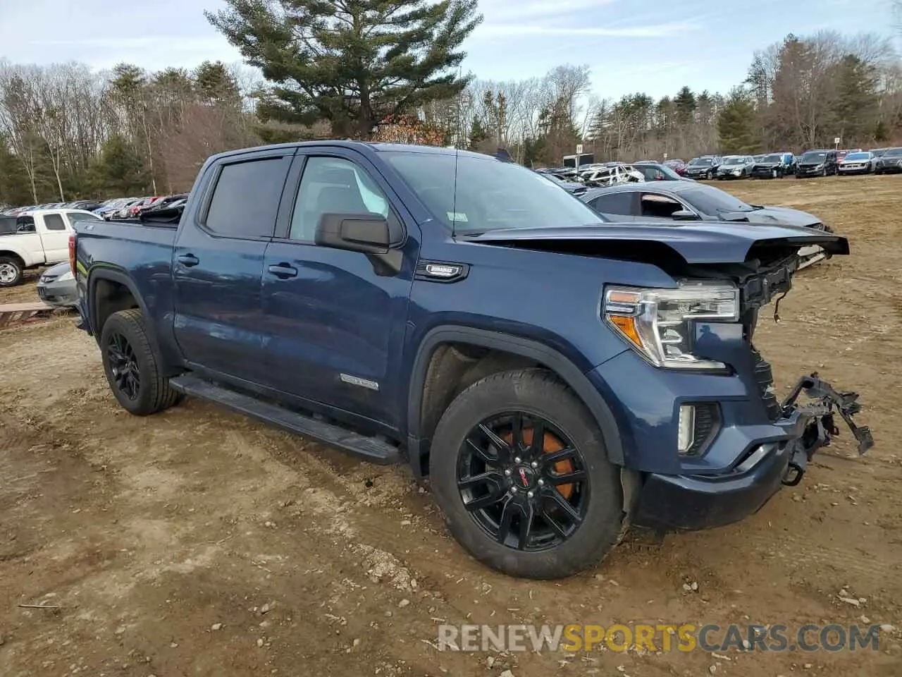 4 Photograph of a damaged car 3GTU9CET5MG361186 GMC SIERRA 2021