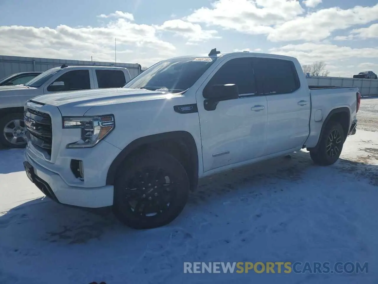 1 Photograph of a damaged car 3GTU9CET6MG367479 GMC SIERRA 2021