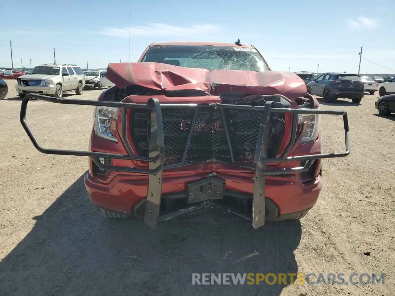 5 Photograph of a damaged car 3GTU9CET9MG345332 GMC SIERRA 2021