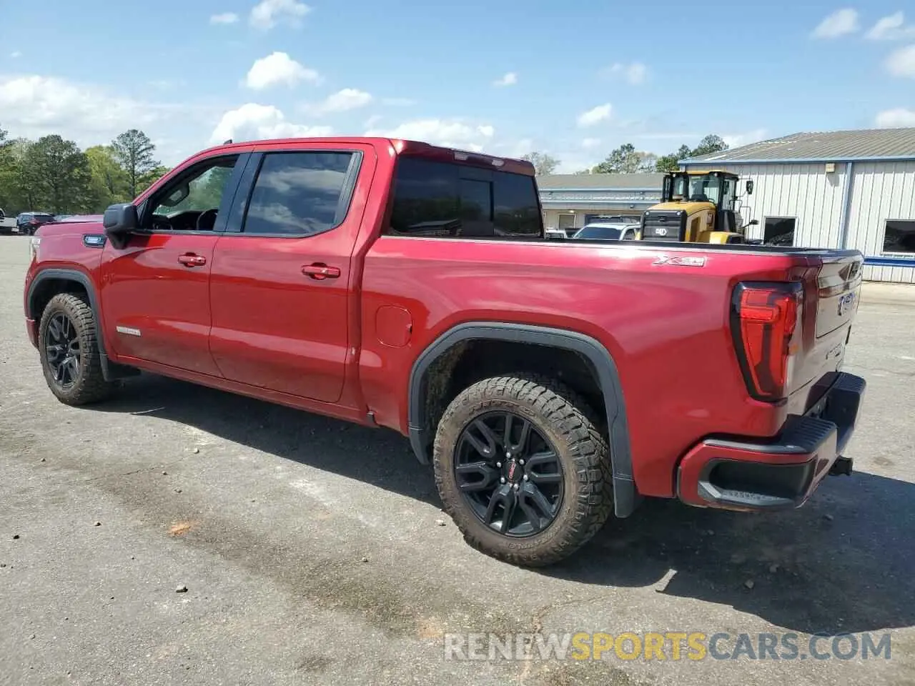 2 Photograph of a damaged car 3GTU9CETXMG303896 GMC SIERRA 2021
