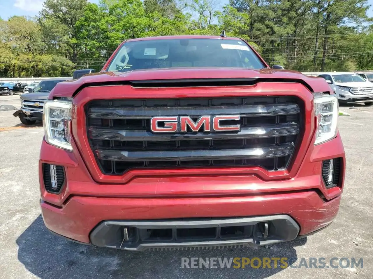 5 Photograph of a damaged car 3GTU9CETXMG303896 GMC SIERRA 2021