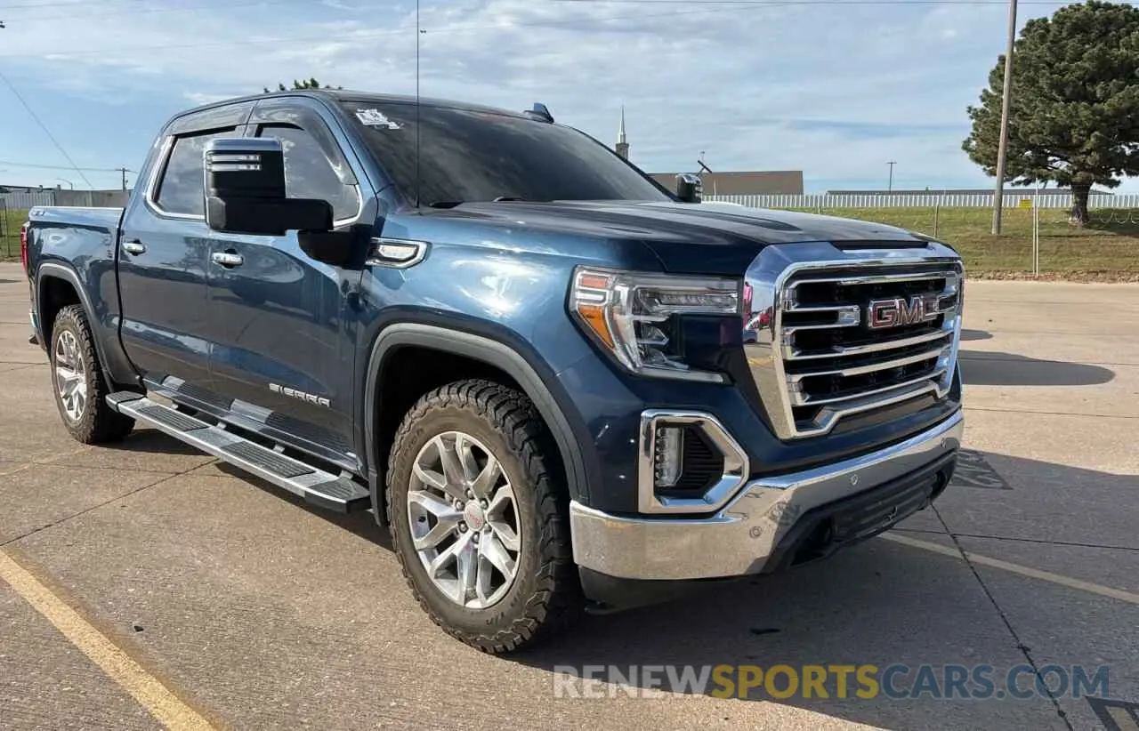 1 Photograph of a damaged car 3GTU9DED1MG116187 GMC SIERRA 2021