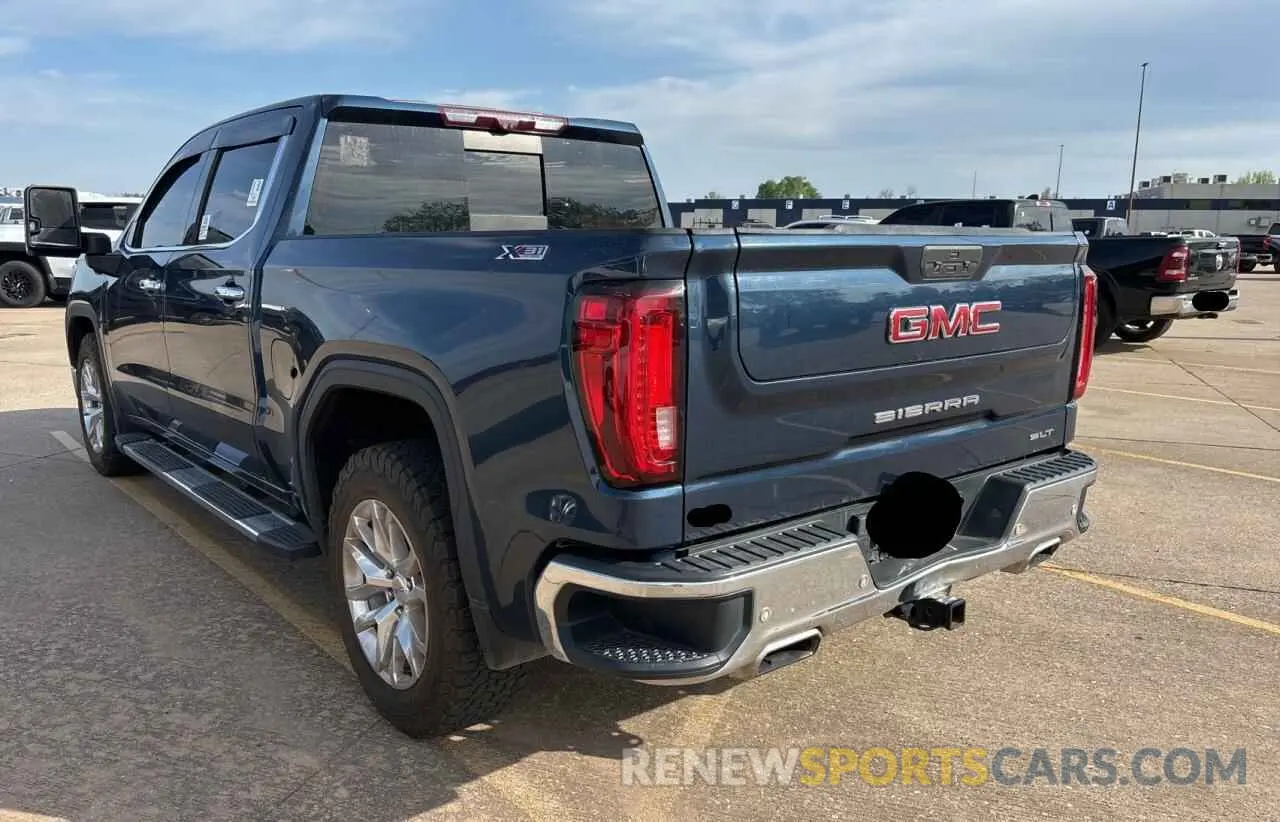 3 Photograph of a damaged car 3GTU9DED1MG116187 GMC SIERRA 2021
