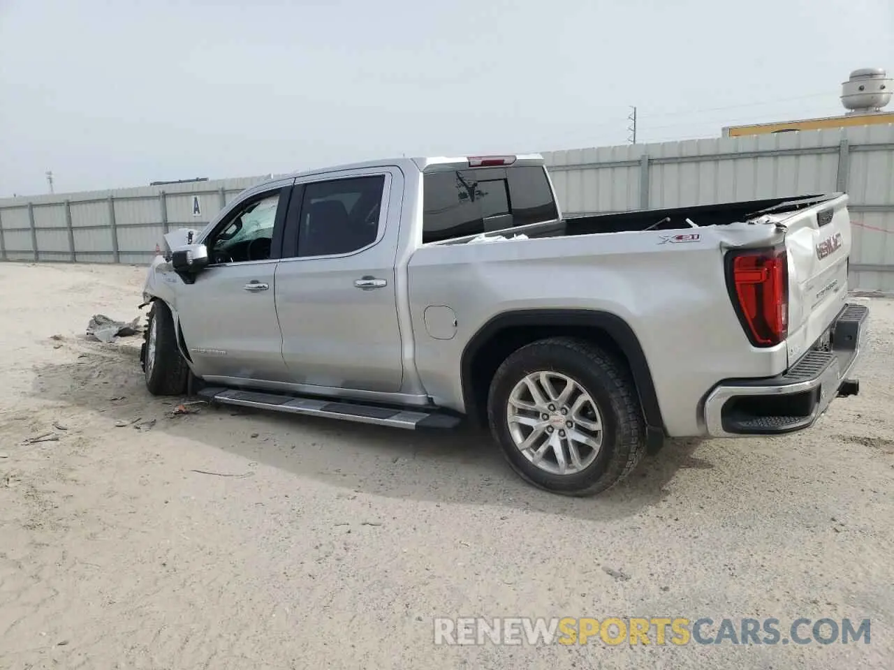 2 Photograph of a damaged car 3GTU9DED3MG224102 GMC SIERRA 2021