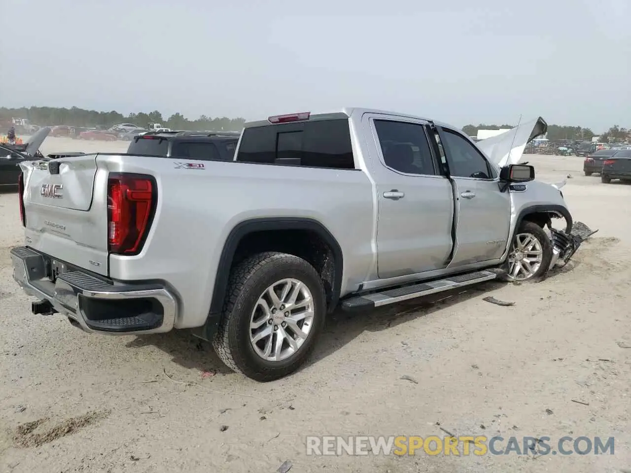3 Photograph of a damaged car 3GTU9DED3MG224102 GMC SIERRA 2021