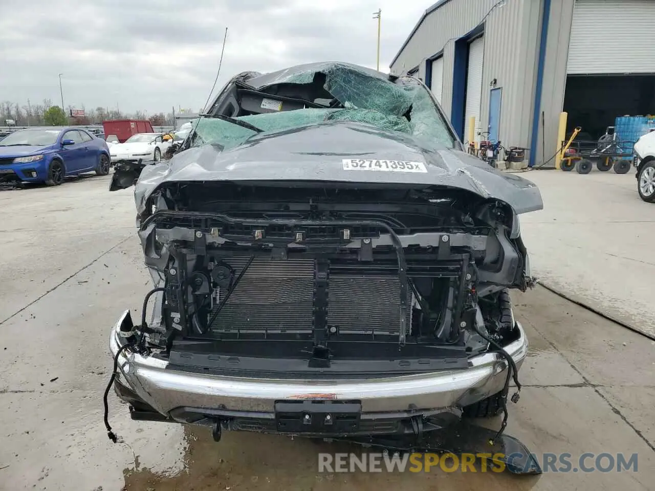5 Photograph of a damaged car 3GTU9DED3MG483415 GMC SIERRA 2021