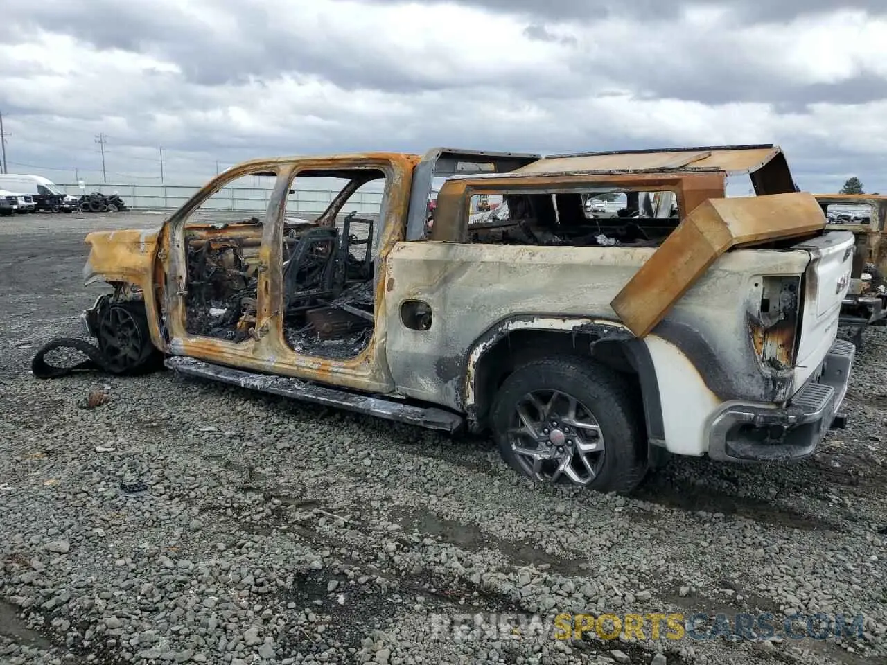 2 Photograph of a damaged car 3GTU9DED4MG148938 GMC SIERRA 2021