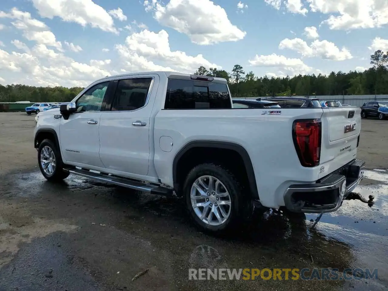 2 Photograph of a damaged car 3GTU9DED4MG235979 GMC SIERRA 2021