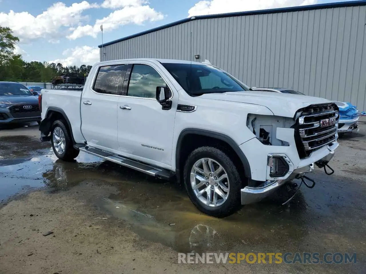4 Photograph of a damaged car 3GTU9DED4MG235979 GMC SIERRA 2021
