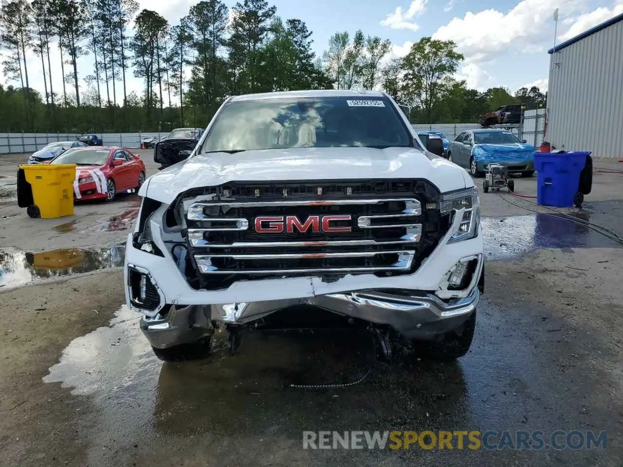 5 Photograph of a damaged car 3GTU9DED4MG235979 GMC SIERRA 2021
