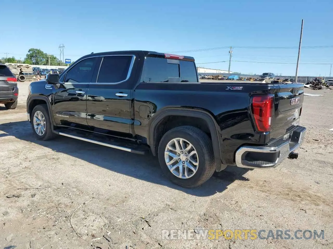 2 Photograph of a damaged car 3GTU9DED6MG176174 GMC SIERRA 2021