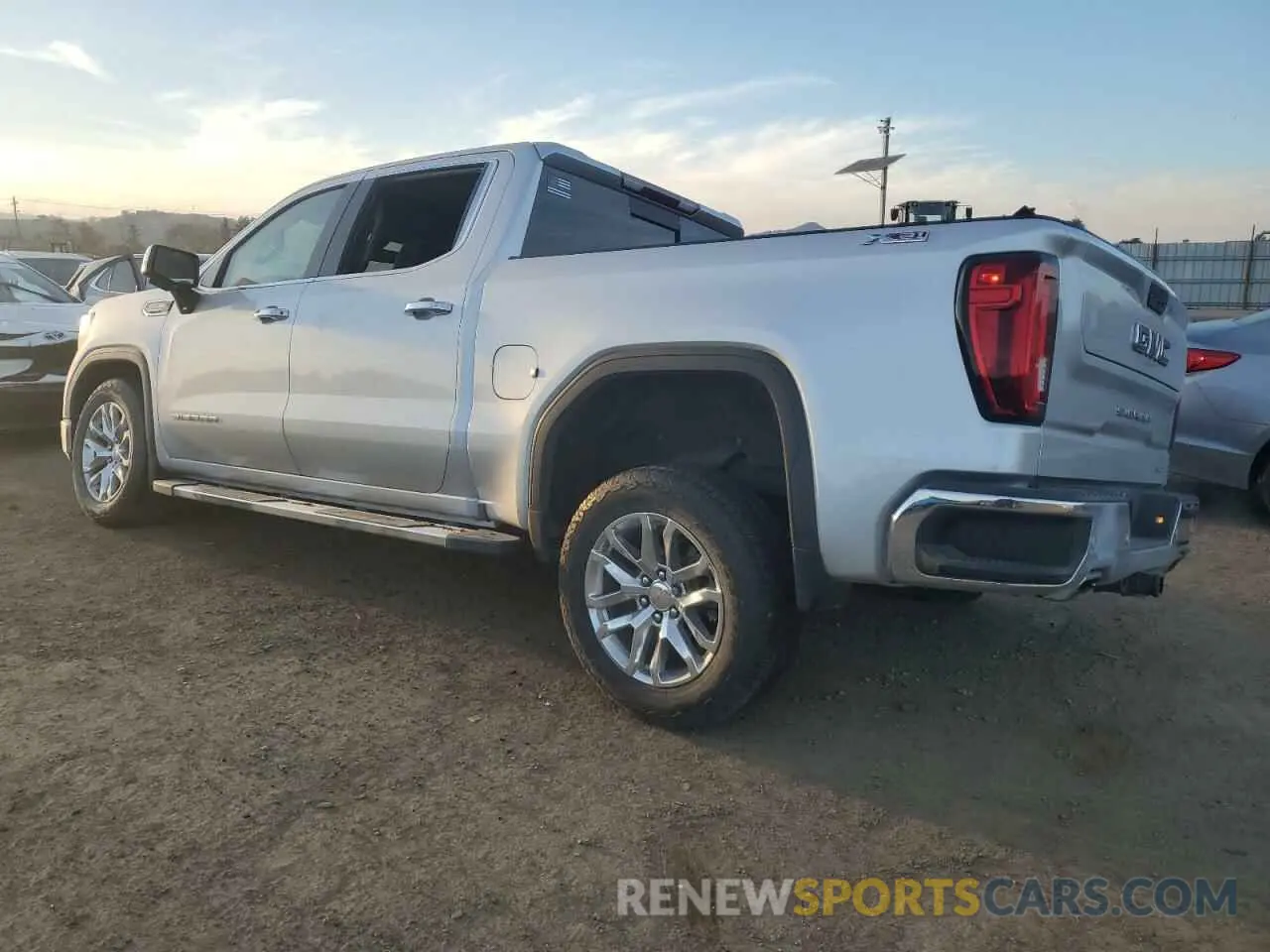 2 Photograph of a damaged car 3GTU9DED6MG249205 GMC SIERRA 2021