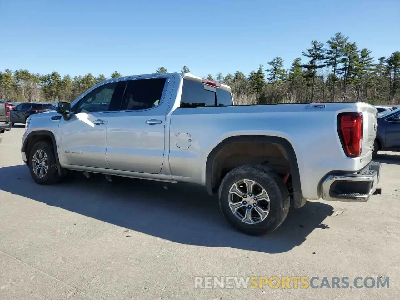 2 Photograph of a damaged car 3GTU9DED6MG359056 GMC SIERRA 2021