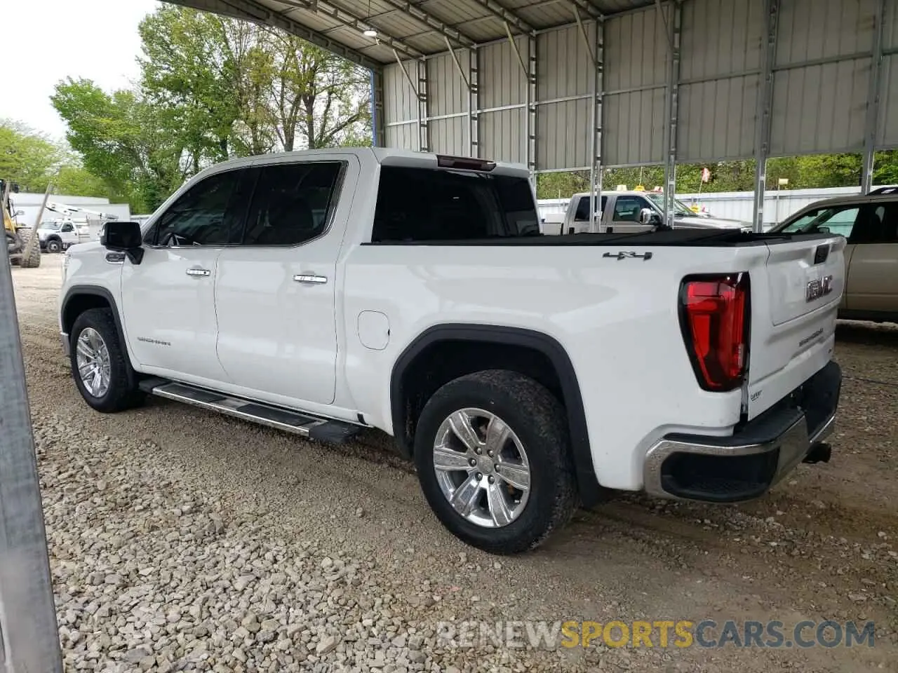 2 Photograph of a damaged car 3GTU9DED7MG368283 GMC SIERRA 2021