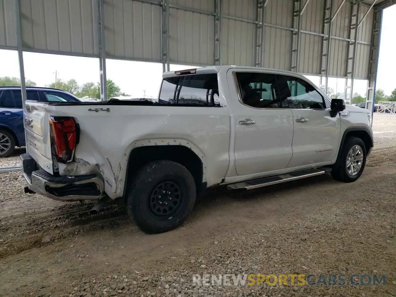 3 Photograph of a damaged car 3GTU9DED7MG368283 GMC SIERRA 2021