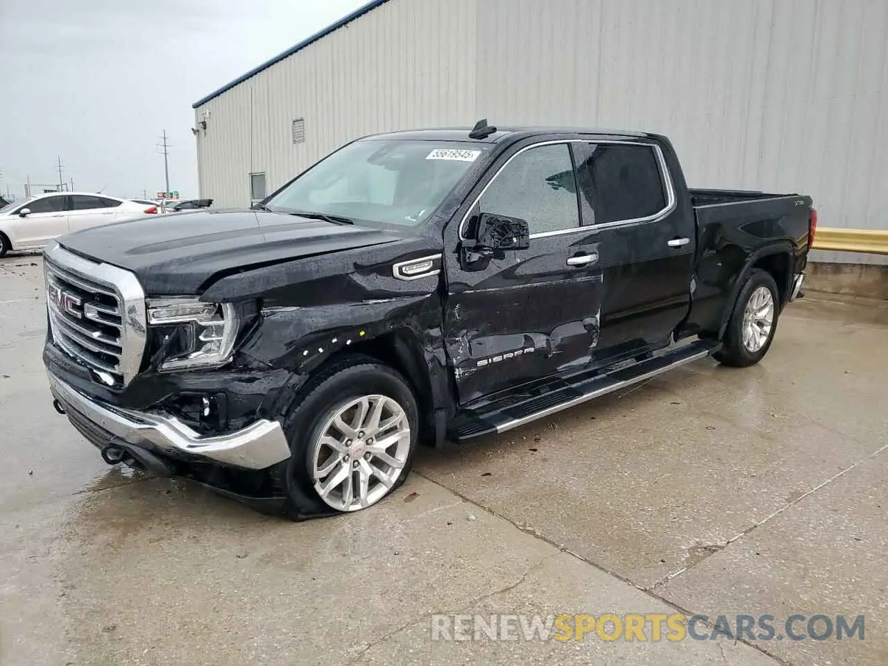 1 Photograph of a damaged car 3GTU9DED8MG282402 GMC SIERRA 2021