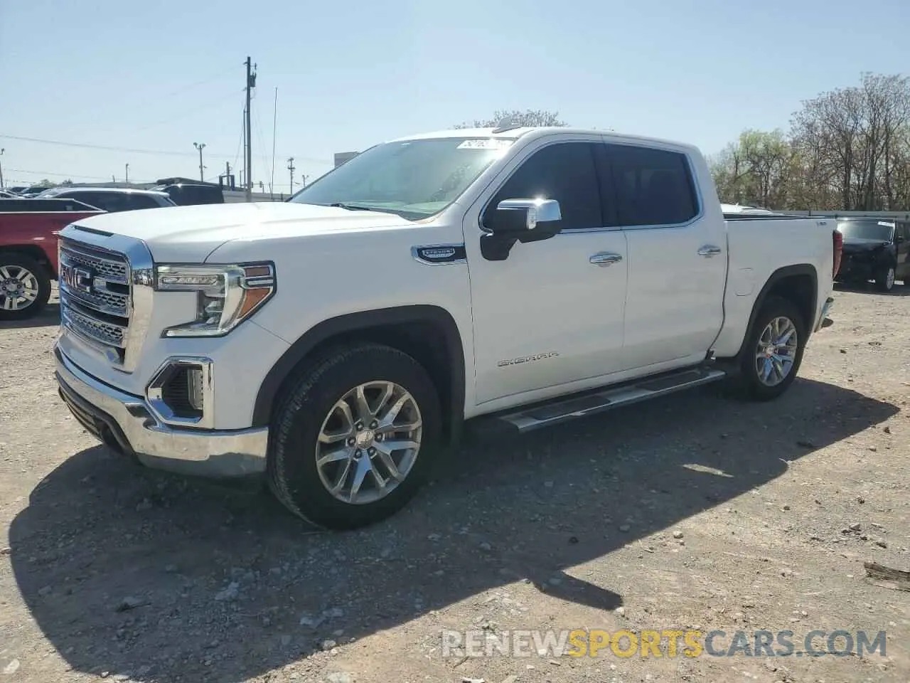 1 Photograph of a damaged car 3GTU9DED9MG327511 GMC SIERRA 2021
