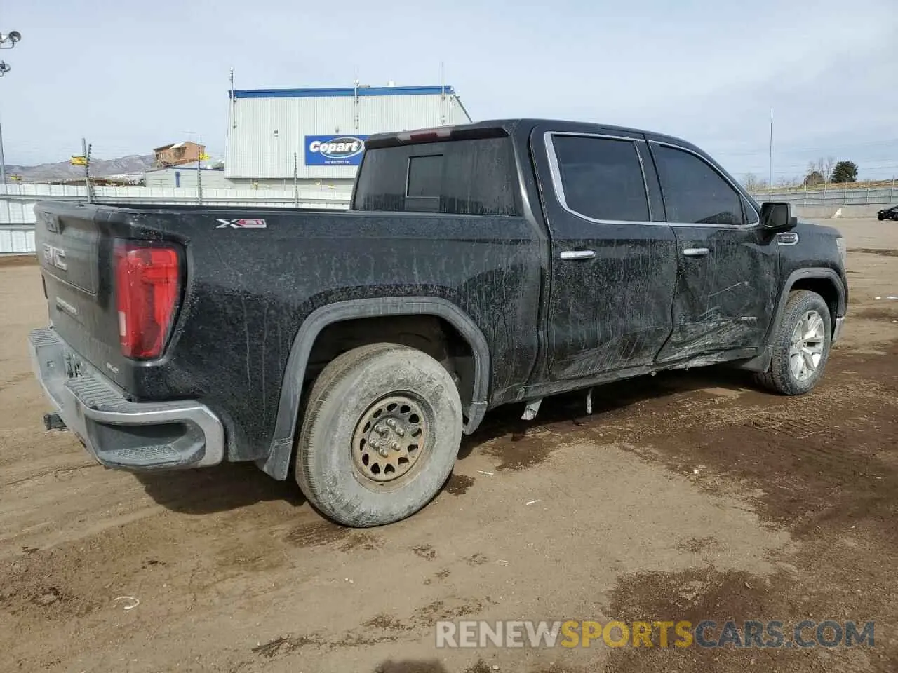 3 Photograph of a damaged car 3GTU9DEL5MG352963 GMC SIERRA 2021