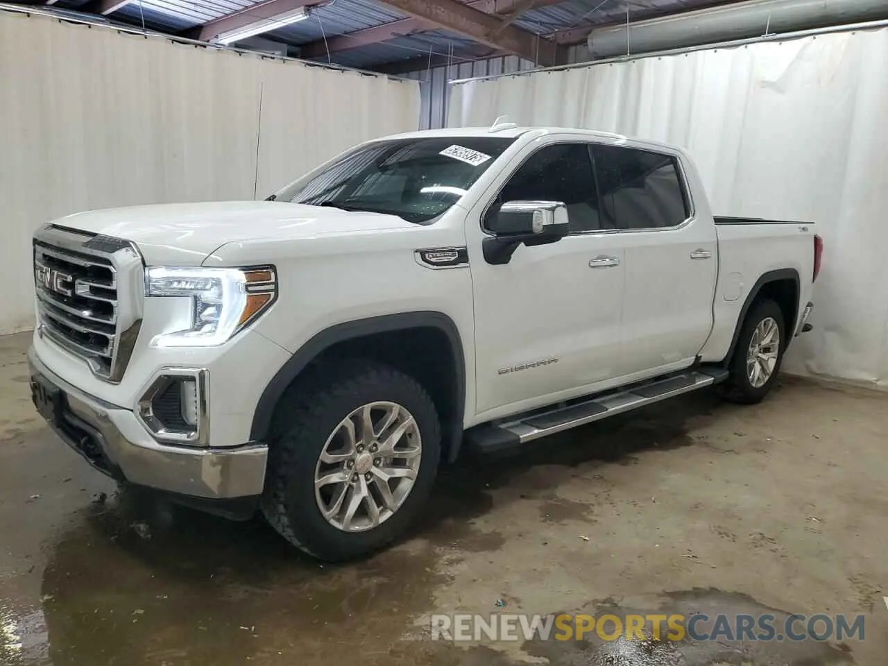 1 Photograph of a damaged car 3GTU9DET6MG362918 GMC SIERRA 2021