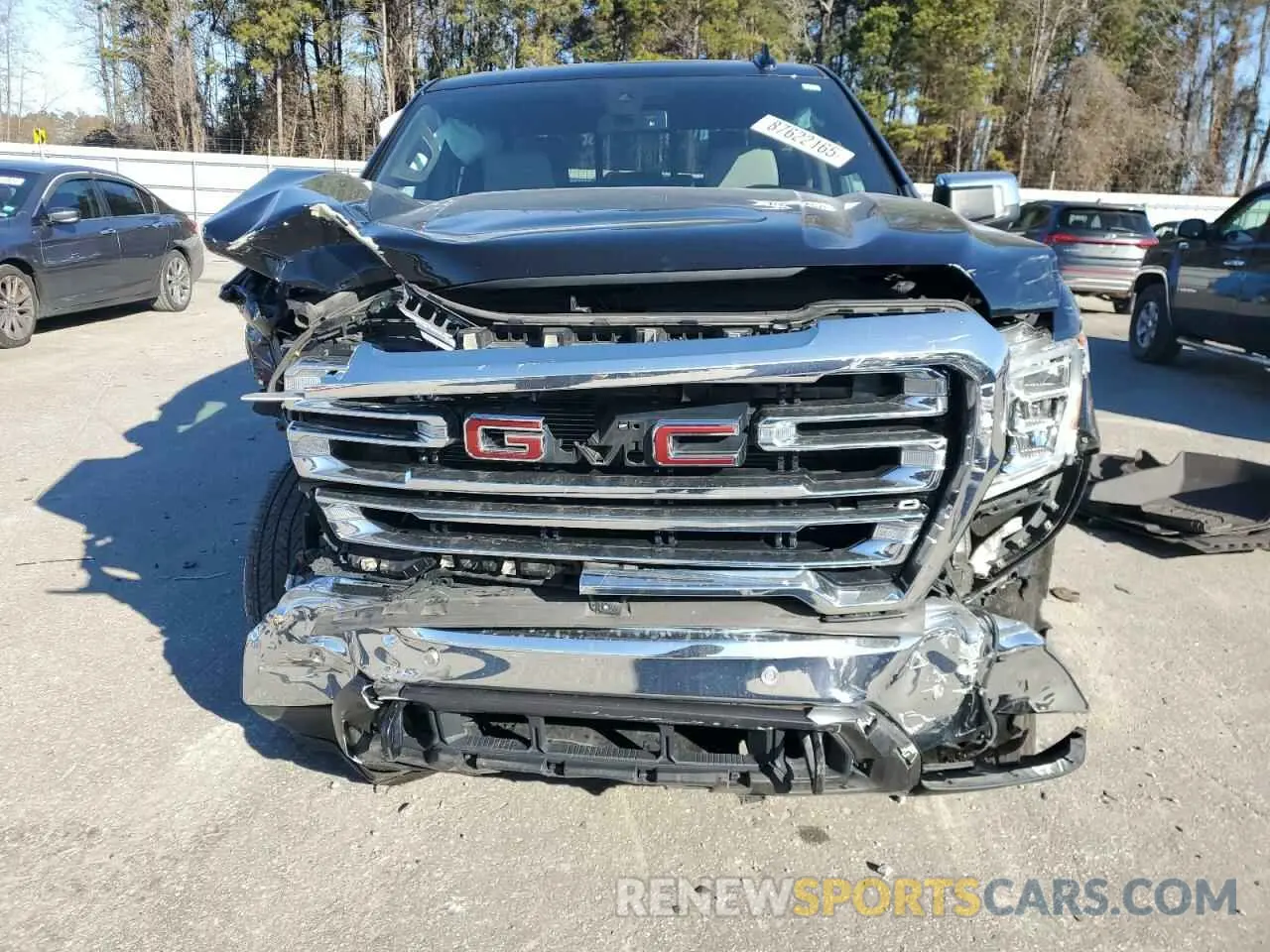 5 Photograph of a damaged car 3GTU9DET7MG189121 GMC SIERRA 2021
