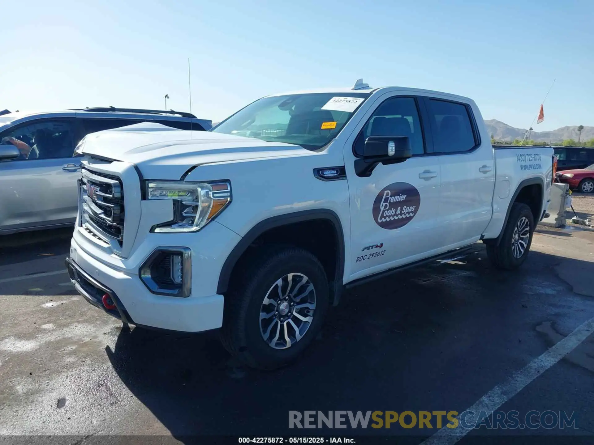 2 Photograph of a damaged car 3GTU9EET0MG321884 GMC SIERRA 2021