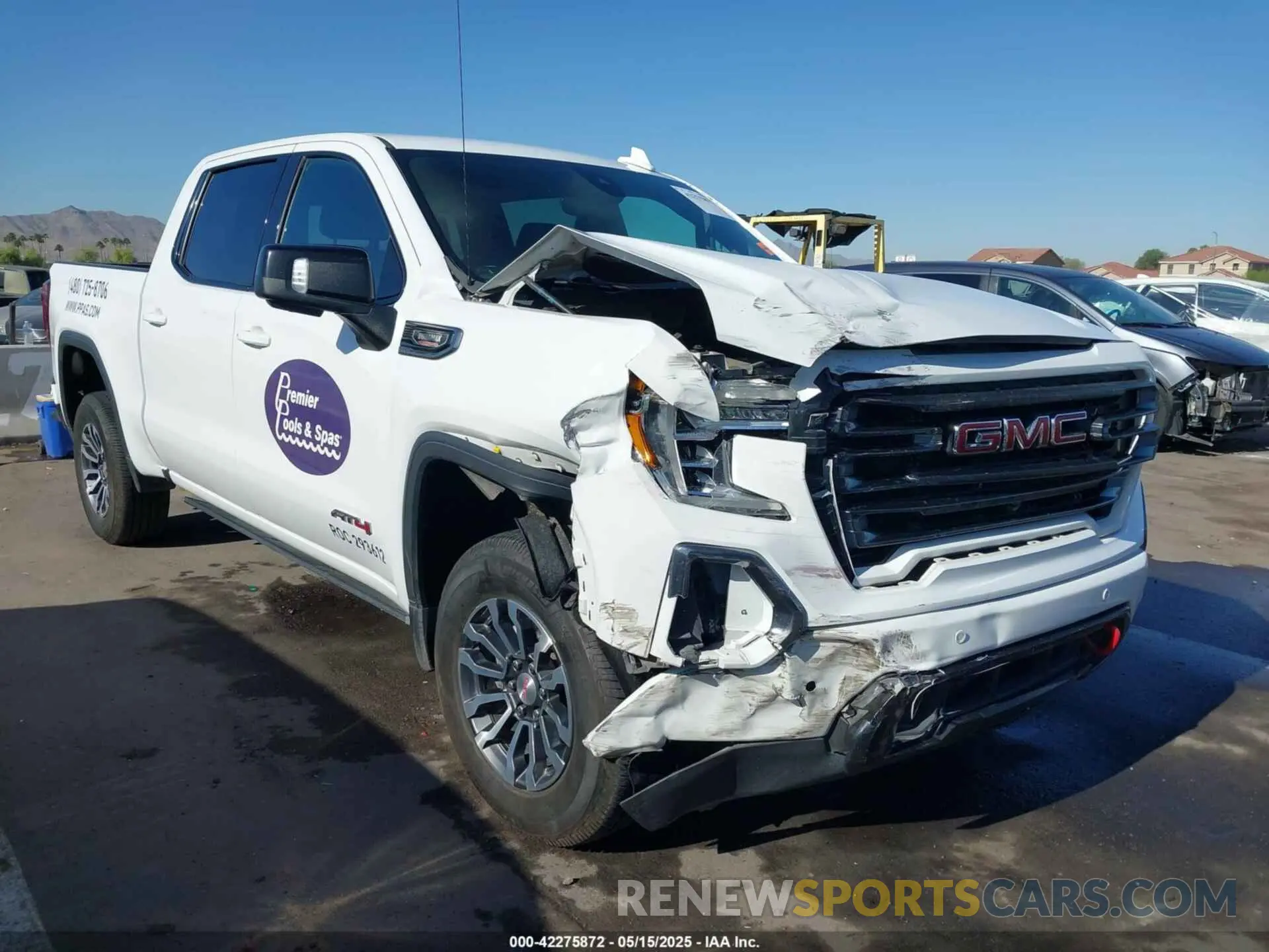 6 Photograph of a damaged car 3GTU9EET0MG321884 GMC SIERRA 2021