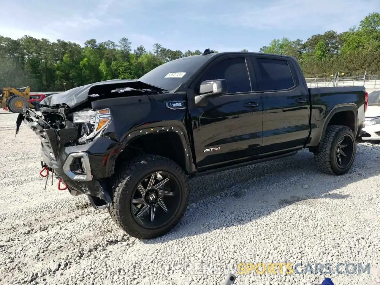 1 Photograph of a damaged car 3GTU9EET1MG346793 GMC SIERRA 2021