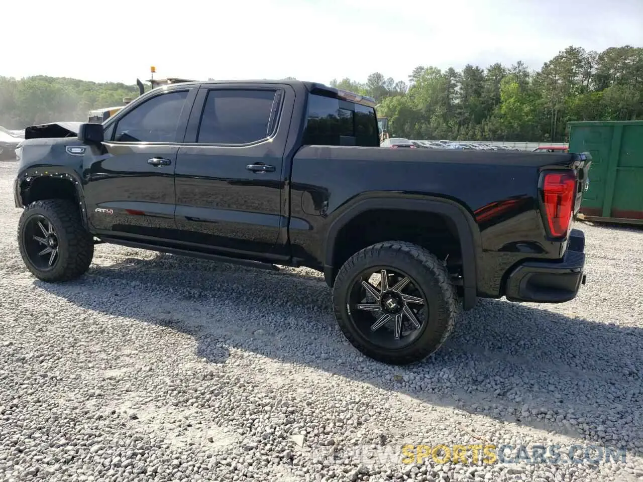 2 Photograph of a damaged car 3GTU9EET1MG346793 GMC SIERRA 2021