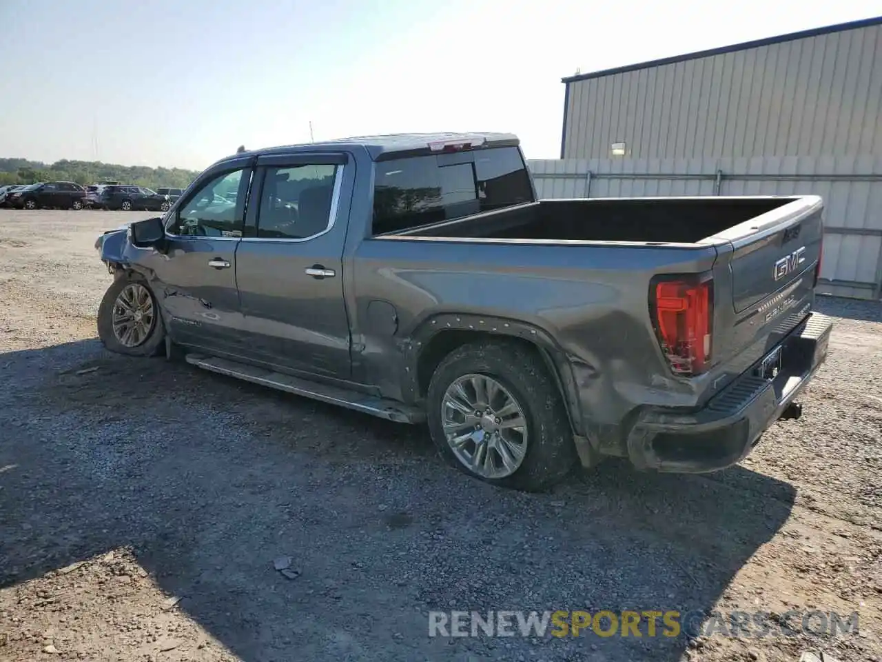 2 Photograph of a damaged car 3GTU9FED0MG153999 GMC SIERRA 2021