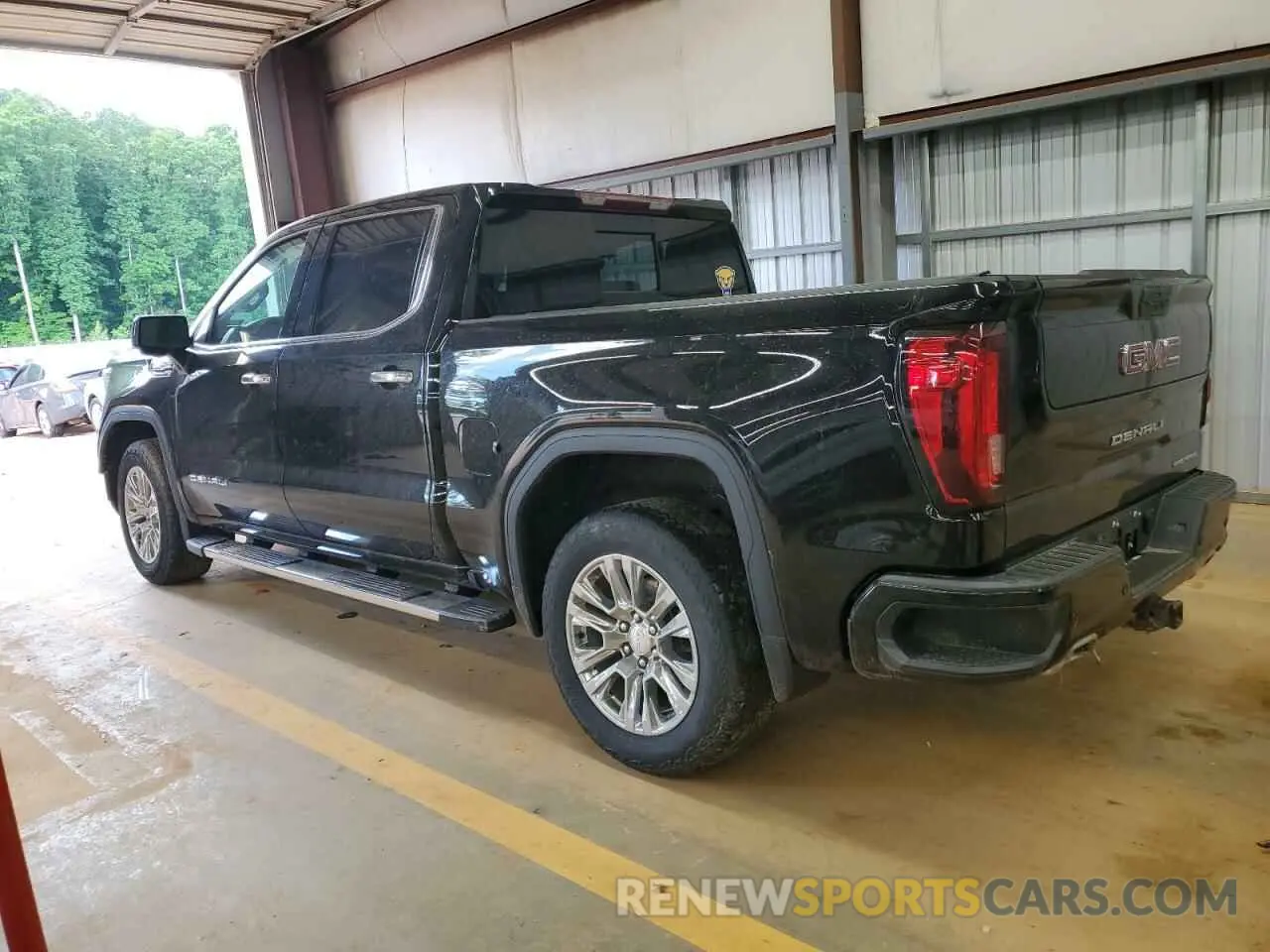 2 Photograph of a damaged car 3GTU9FED2MG446951 GMC SIERRA 2021