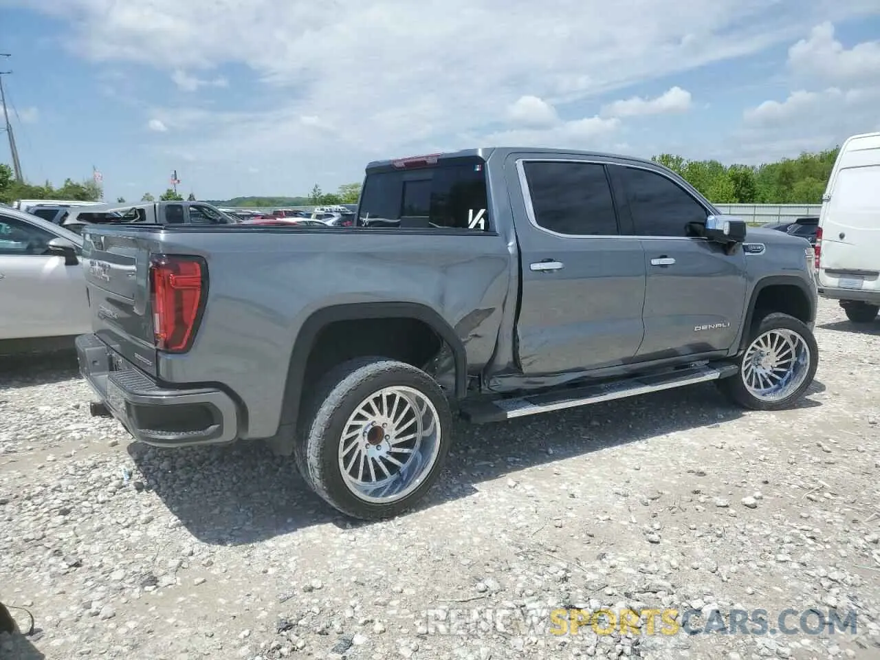 3 Photograph of a damaged car 3GTU9FED3MG293142 GMC SIERRA 2021
