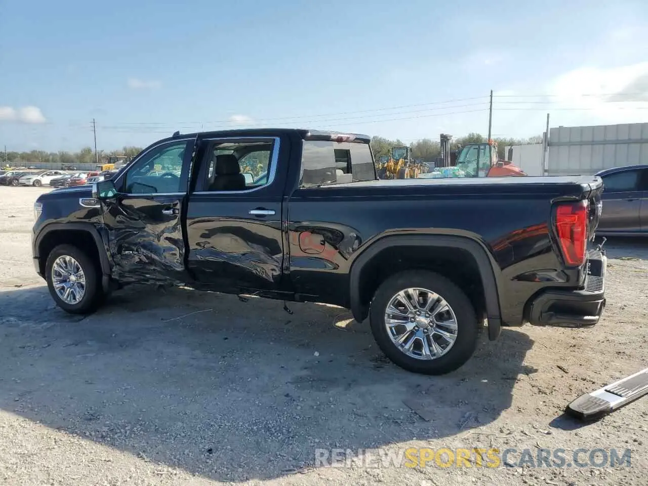 2 Photograph of a damaged car 3GTU9FEL0MG318621 GMC SIERRA 2021