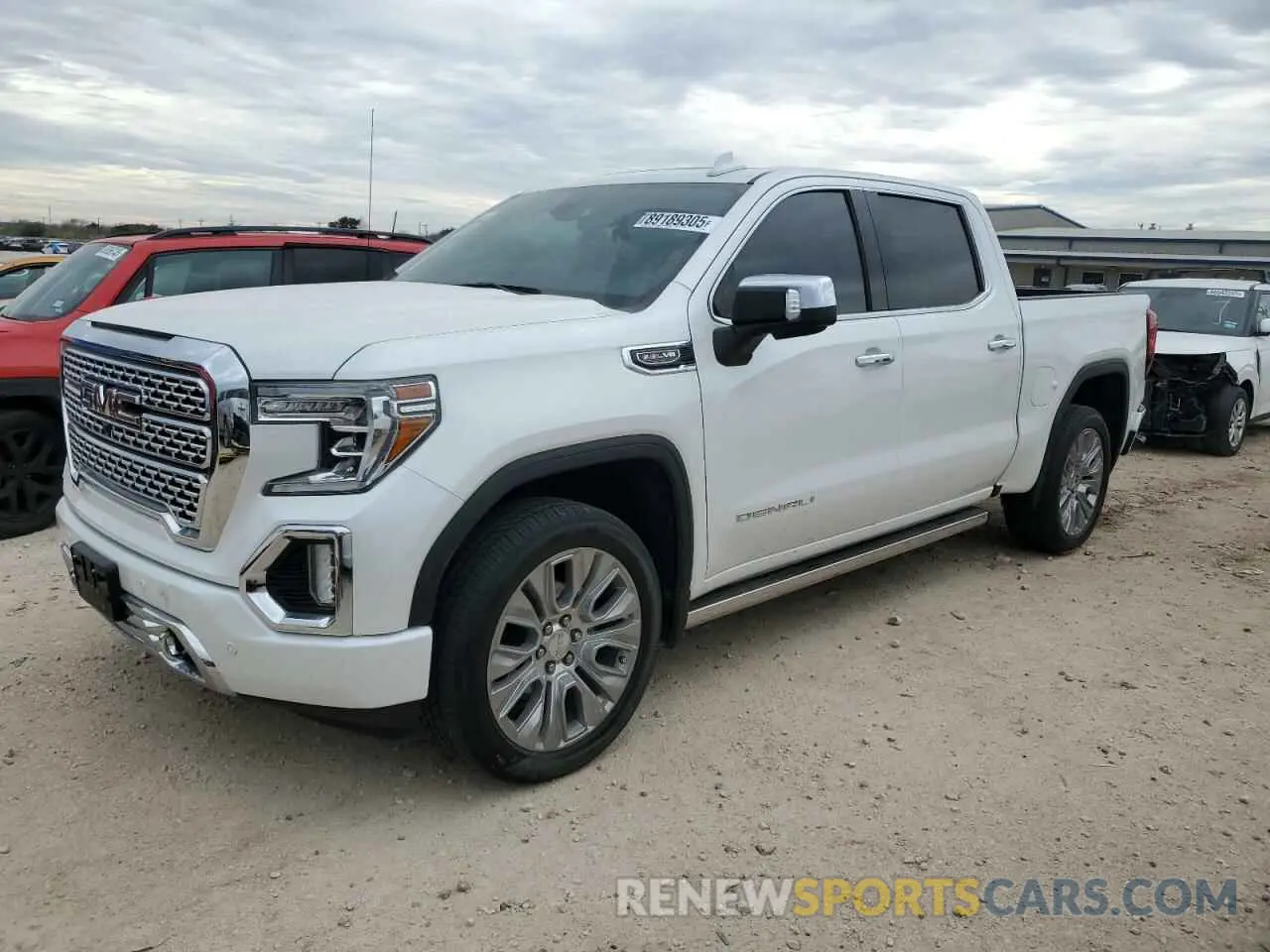 1 Photograph of a damaged car 3GTU9FEL4MG279869 GMC SIERRA 2021