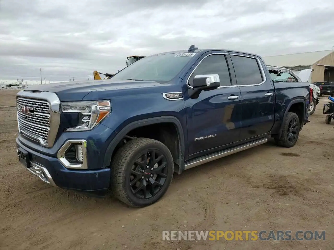 1 Photograph of a damaged car 3GTU9FEL5MG127017 GMC SIERRA 2021