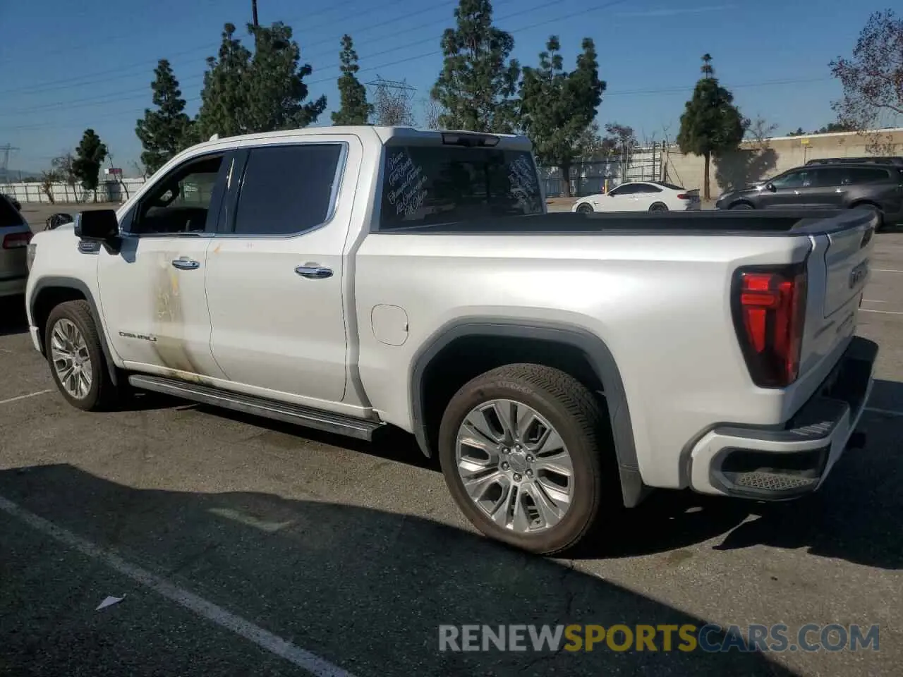 2 Photograph of a damaged car 3GTU9FEL5MG284787 GMC SIERRA 2021